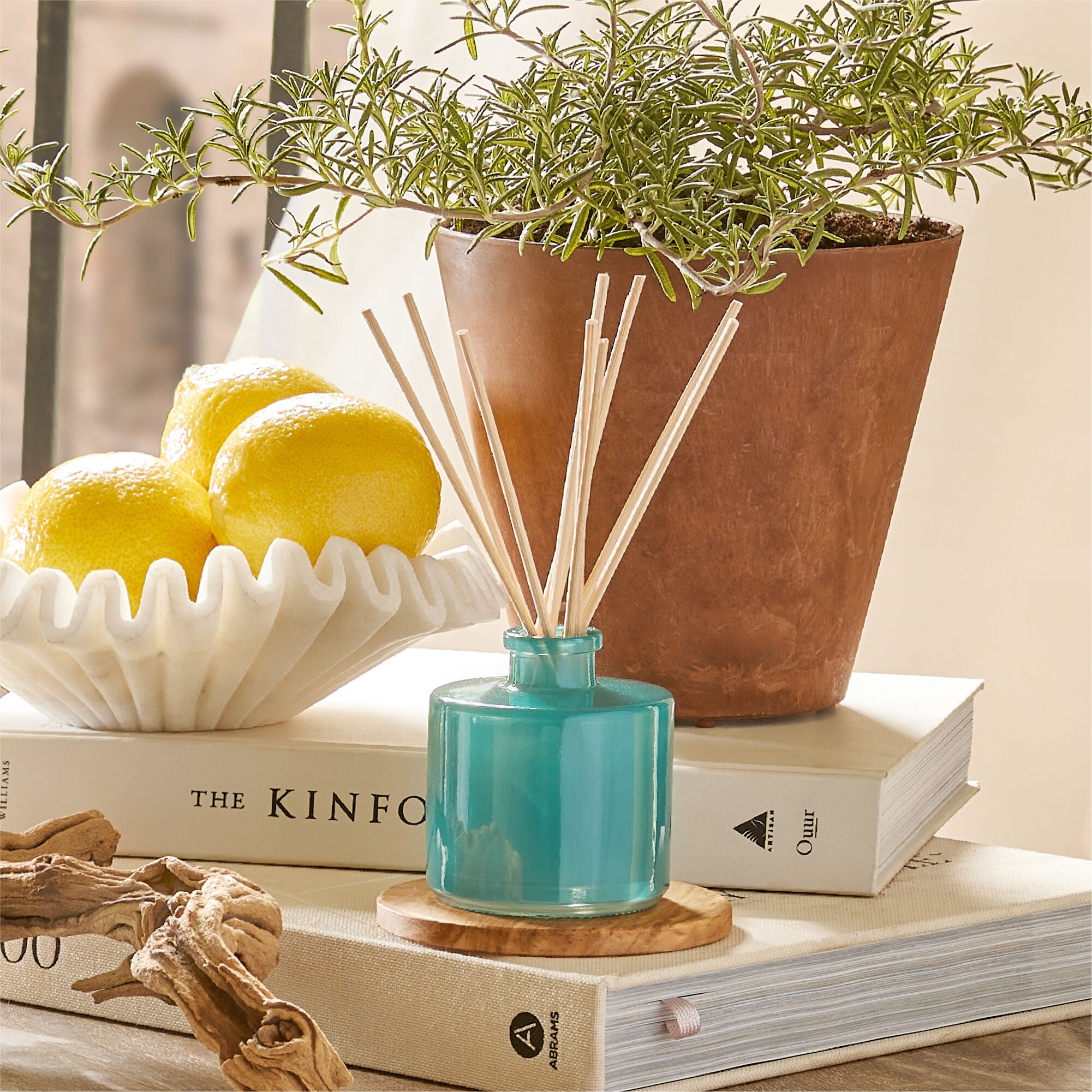 Cyprus Sea Salt Petite Reed Diffuser - Image 3