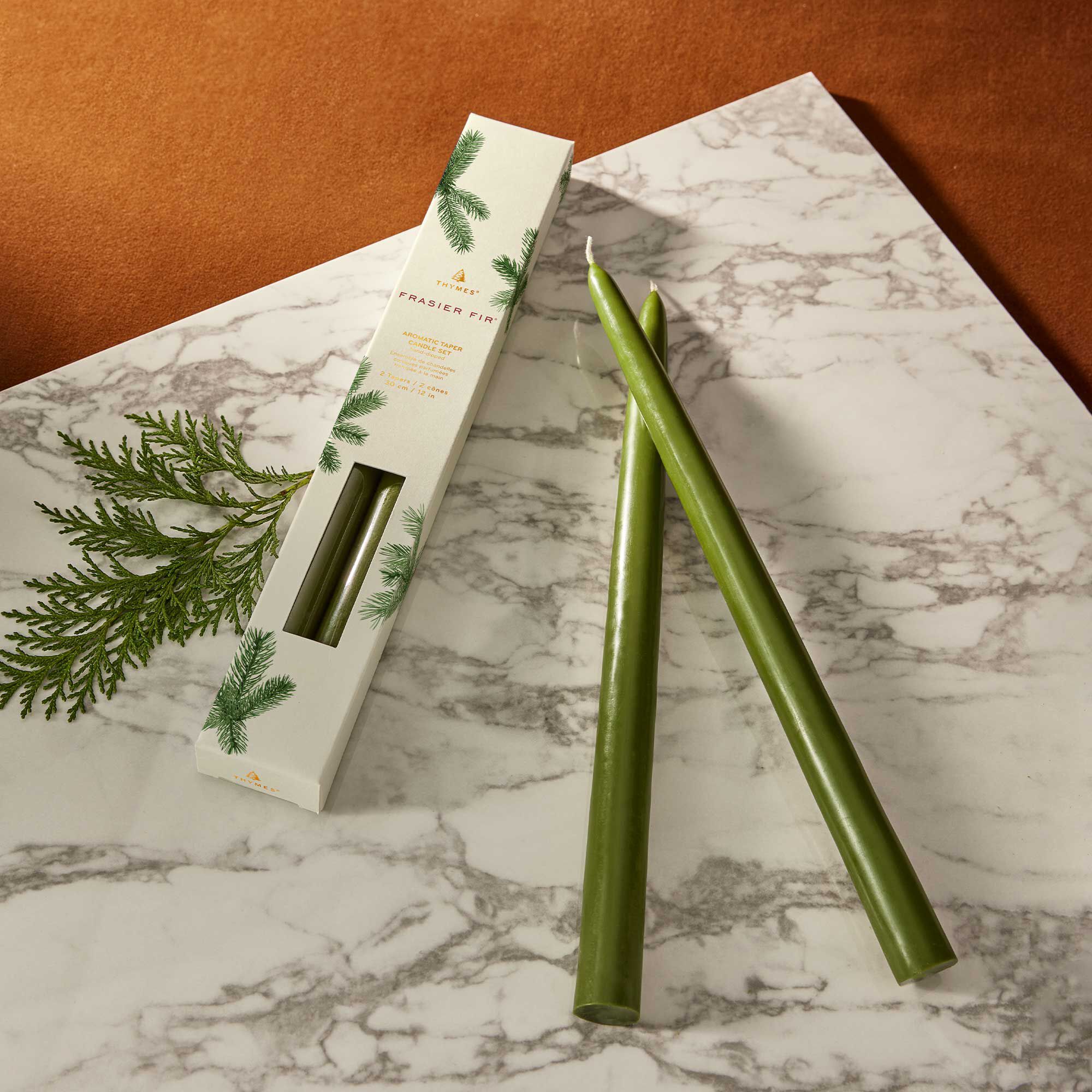 Frasier Fir? 12 Taper Candle Set - Image 2