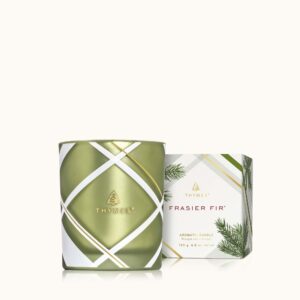 Frasier Fir® Frosted Plaid 6.5 oz Poured Candle