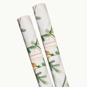 Frasier Fir® Frosted Plaid Wrapping Paper. 2 Pack