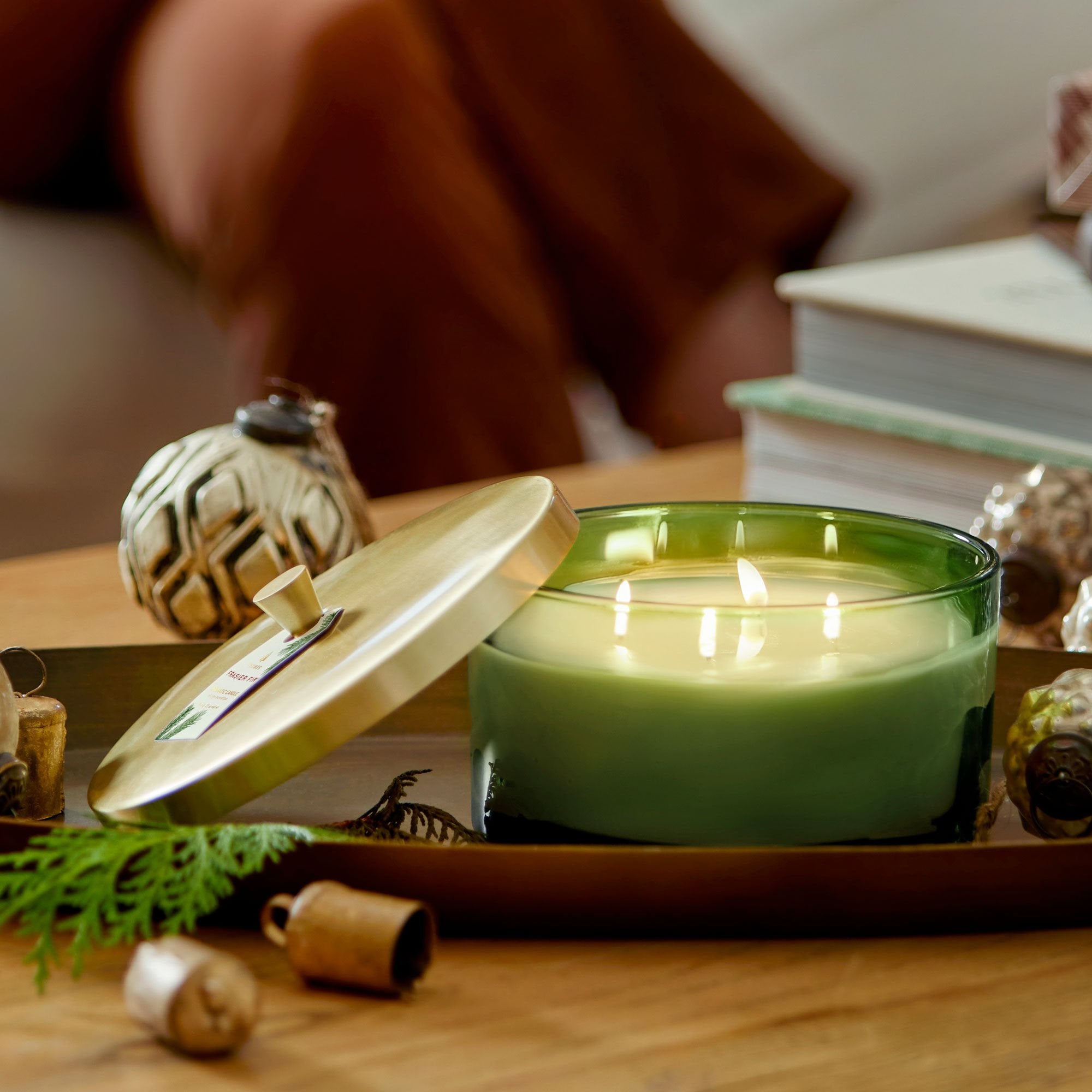Frasier Fir? Green 4-Wick Candle - Image 2